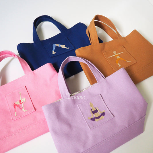 新登場 🧘🏻‍♀️ Yoga 瑜珈（中型）手提袋- 有拉鍊內層設計