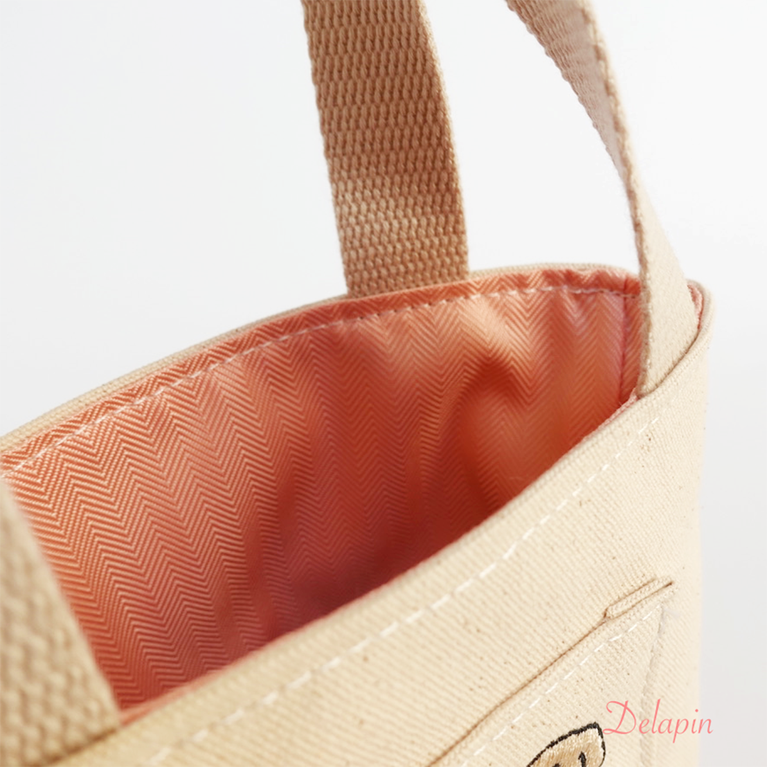 🦮 賣萌黃金獵犬 手提袋 帆布包 精選刺繡 厚磅 硬挺 台灣製